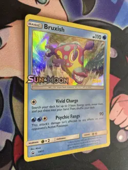 Bruxish - SM11 - (Staff) Prerelease Promo PL Promo Pokemon Sun & Moon - Image 2