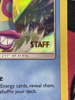Bruxish - SM11 - (Staff) Prerelease Promo PL Promo Pokemon Sun & Moon - Image 4