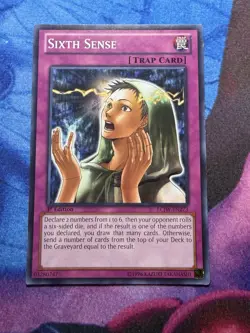 Yugioh - LCJW-EN273 - Sixth Sense - 1st Edition - NM - - Image 1