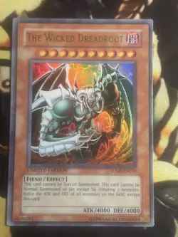Yugioh: The Wicked Dreadroot - JUMP-EN018 - Ultra Rare - Limited Edition - HP - Image 1