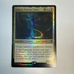 Foil Atraxa, Praetors' Voice Magic the Gathering Foil Card C16 MP - Image 1