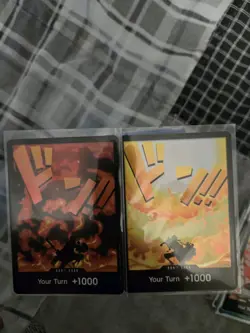 DON!! Cards (Sabo & Ace) (Devil Fruits Collection Vol. 2) One Piece Promo - Image 1