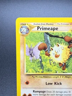 2001 Southern Islands Collection Primeape 18/18 PROMO Pokemon Card - Image 3