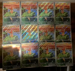 Victini Illustration Rare JUMBO Oversized Promo SVP208 Card Lot X12 - Image 1