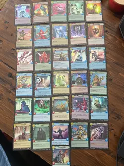 STAR WARS UNLIMITED TCG DARK SIDE Lot of 31 Foil Cards NM - Image 1