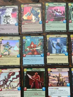 STAR WARS UNLIMITED TCG DARK SIDE Lot of 31 Foil Cards NM - Image 2