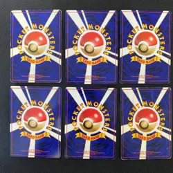 Jungle 1997 Normal Card Set of 6 Japanese Pokemon Card Old Back S007271 - Image 2