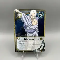 Naruto CCG/TCG Kimimaro (Cursed Life) 1st Edition Foil Bandai Card NM - Image 1