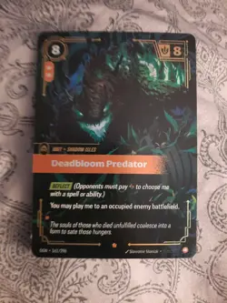 Deadbloom Predator OGN 161/298 Epic Riftbound League of Legends - Image 1