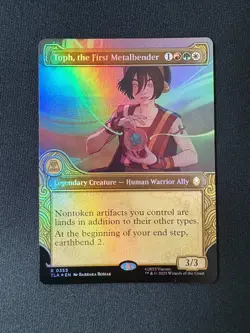 2025 MTG Avatar The Last Airbender Toph,The First Metalbender Showcase Foil #353 - Image 1