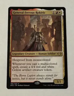 MTG General Ferrous Rokiric Regular - Modern Horizons 2 NM - Image 1