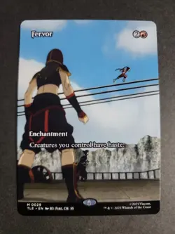 Fervor (Borderless) Mythic MTG Avatar Eternal - Image 1