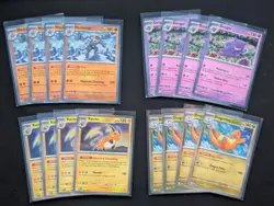 Pokemon 151 Sam’s Club Mini Tin Bundle Set of 4 Cosmos Holo Promos (Promos only) - Image 1