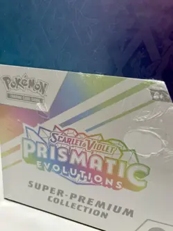 Pokemon Prismatic Evolutions Super Premium Collection SPC Box Factory Sealed - Image 2