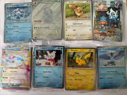 Pokemon 2025 Holiday Calendar Stamped Promos (COMPLETE SET OF 8) SEALED - Image 1