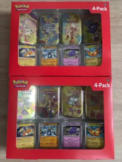 Pokemon 151 Mini Tins Sams Club (LOT OF 2) Brand New NEVER OPENED SHIPS PROMPTLY - Image 1