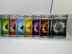 Pokemon TCG Terapagos ex UPC Basic Energy Set (8) Cracked Ice Promo Holo Foil NM - Image 4