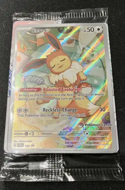 EVEE #173 Pokemon Center Exclusive Stamped Promo Prismatic Evolutions SEALED! - Image 1