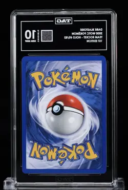 Pokemon Dark Blastoise Team Rocket 1st Edition Holo Rare #3 TAG 10 Gem Mint - Image 2