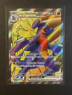 Pokemon Cynthia's Garchomp ex SVP 204 Full Art Promo NM - Image 1