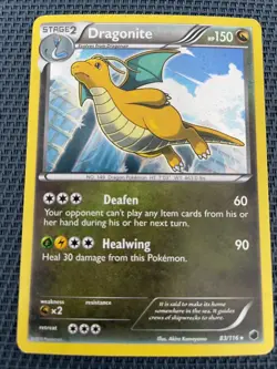 Pokemon Dragonite - 83/116 - Holo Rare Black & White 9: Plasma Freeze MP - Image 1