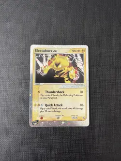 Electabuzz ex #97/109 Ultra Rare Pokemon EX Ruby And Sapphire & English 2003 LP - Image 2
