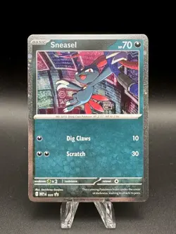 Sneasel (MEP 020) [Cosmos Holo] (NM) - Pokemon - Mega Evo Black Star Promo (ENG) - Image 1