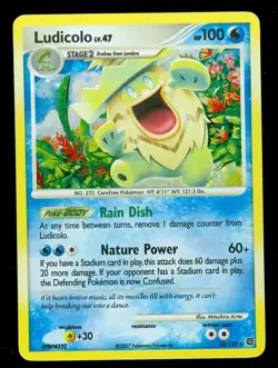Pokemon LUDICOLO 13/132 Secret Wonders RARE HOLO - Lightly Played - Image 1