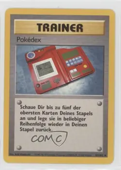 Pokedex German Pokemon Base Set #87 1999 - Image 1