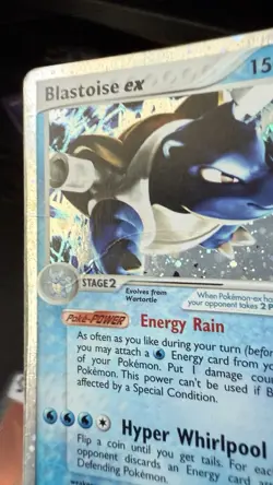 Pokemon TCG Blastoise ex 104/112 FireRed & LeafGreen Holo HP - Image 2