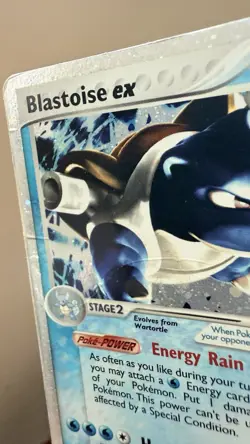 Pokemon TCG Blastoise ex 104/112 FireRed & LeafGreen Holo HP - Image 3
