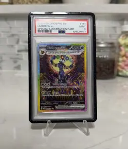 2025 POKEMON PRE EN-PRISMATIC EVOLUTIONS SIR #161 UMBREON EX PSA 9 - Image 1