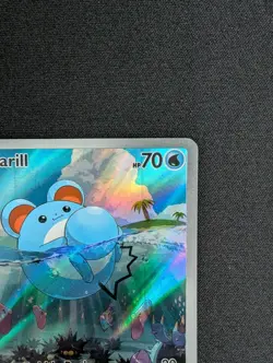 Marill Paldea Evolved 204/193 Holo Illustration Rare Pokemon TCG - Image 3
