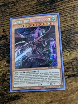 YU-GI-OH SLIFER THE SKY DRAGON TN19-EN008 ALT ART NM - Image 1