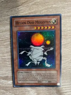 Yugioh! Helios Duo Megistus WC6-EN003 Super Rare LP/MP - Image 1
