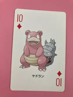 Slowbro pokemon Playing Poker Card Leaf green Venusaur Nintendo Japanese - Image 2