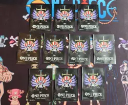 ONE PIECE TCG Official Card Sleeves Buggy Jolly Roger Limited PACK OF 10 UNUSED - Image 1