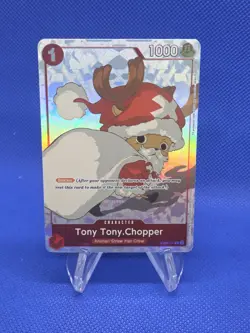 One Piece 2023 Gift Collection Tony Tony Chopper ST01-006 Promo Card NM - Image 1