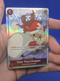One Piece 2023 Gift Collection Tony Tony Chopper ST01-006 Promo Card NM - Image 2