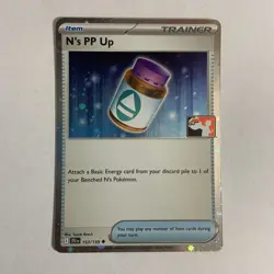 N's PP Up 153/159 Prize Pack Series Cards Holo NM - Image 1