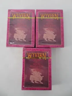 NEW 3 1994 Wyvern Premiere Limited Edition CCG 60-Card Starter Decks Lot SEALED - Image 1