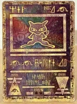 Ancient Mew Pokemon Card - 2000 Movie Promo - Holo Foil Vintage - Authentic - Image 1