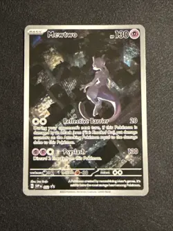 Pokemon Mewtwo Holo Black Star Promo TCG Card 52 Series - Image 2