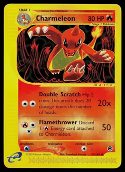 Pokemon Card - Charmeleon Expedition 73/165 Uncommon Non Holo - Image 1