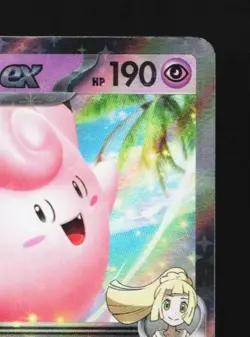 Lillie's Clefairy ex 033/100 NM Battle Partners Japanese Pokemon Card TCG - Image 5