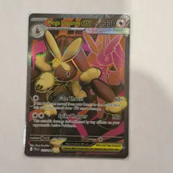 Mega Lopunny EX 115/094 Phantasmal Flames English Pokemon Cards TCG - Image 1