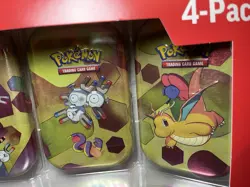 Pokemon TCG Scarlet & Violet 151 Mini Tin 4-Pack With Promo Cards Sam’s Club - Image 3