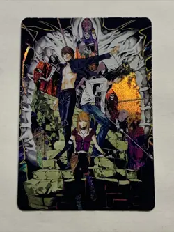 Death Note Kira Misa L Group Shinigami Goddess Story Card Holo Anime Doujin Hot - Image 1
