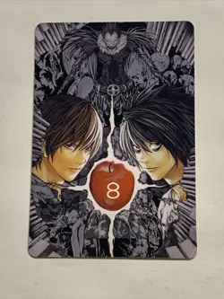 Death Note Kira Misa L Group Shinigami Goddess Story Card Holo Anime Doujin Hot - Image 2