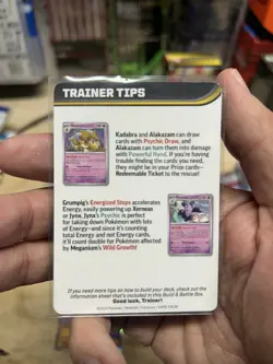 Pokemon TCG Mega Evolution Trainer Tips Art Card MEGA VENUSAUR - Image 2